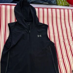 Under Armour Black Hooded Vest